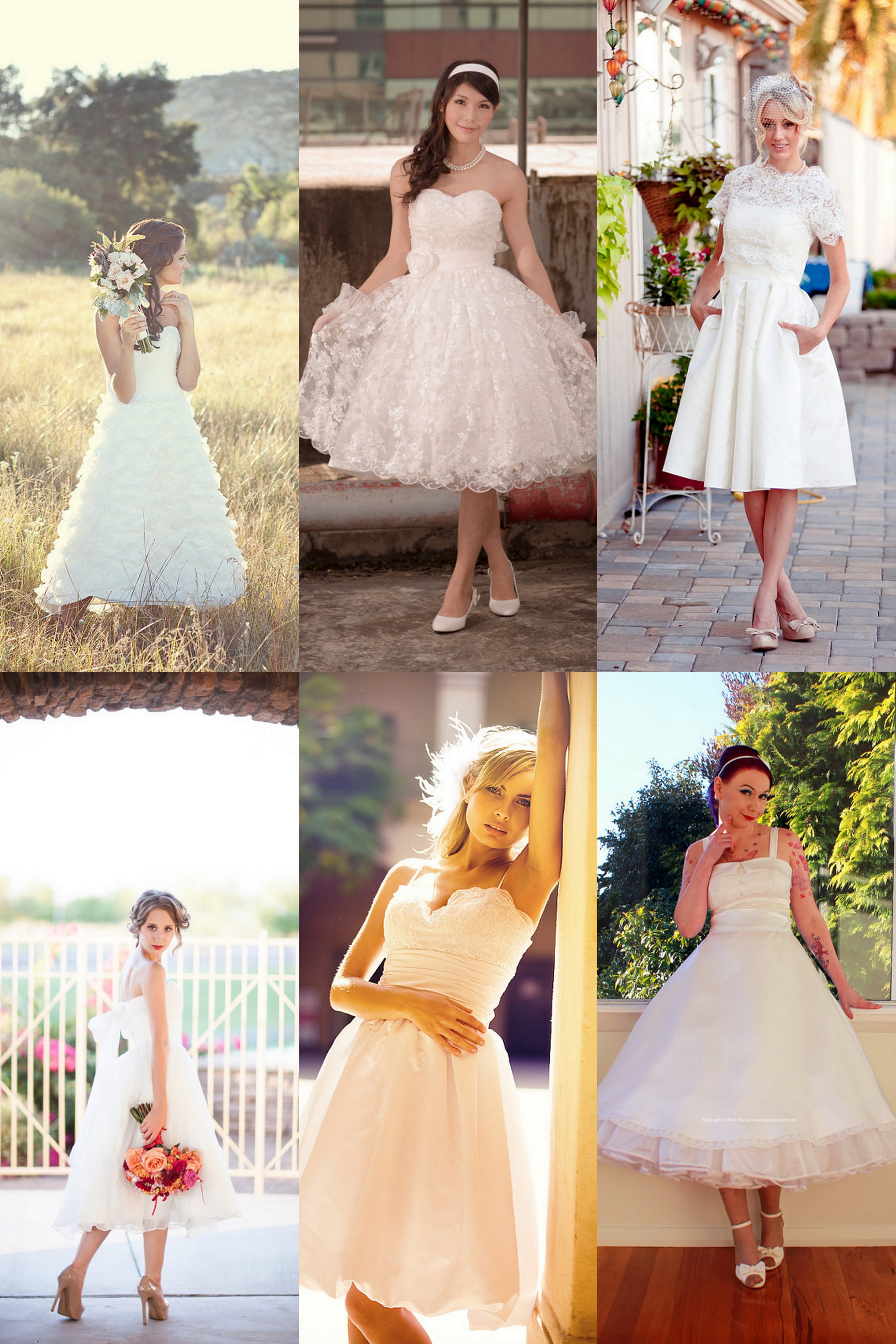 Tea Length Wedding Dresses   WeddingDates.co.uk Blog